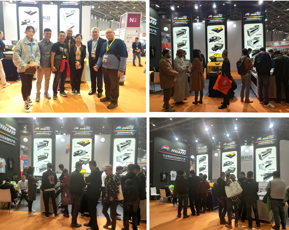 Successful DTG Printer Demo in Shanghai Exhibition